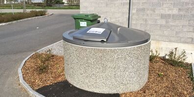 So ähnlich werden auch die Unterflurbehälter in Mörschwil aussehen