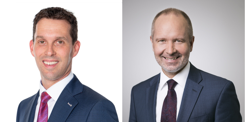 Regierungskandidat Götte (links) und Regierungsrat Kölliker (rechts): zwei untypische SVP-ler?