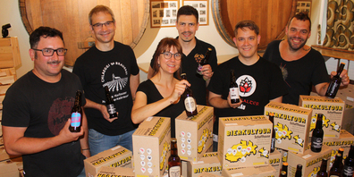 Sieben Kleinbrauereien aus der Region starten mit der Brauerei Falken ein Projekt.