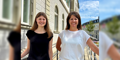 Ylenia Braun (links) und Manuela Keller arbeiten seit zwei beziehungsweise sieben Jahren im Personaldienst der Gemeinde.