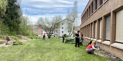 Das Areal rund um das Oberstufenzentrum OZ Buechenwald und die PHSG wird ökologisch aufgewertet.