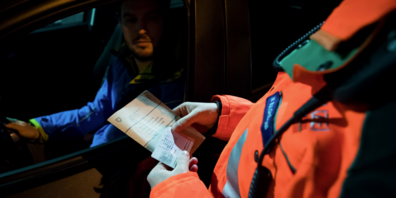 Polizei erwischte Fahrerduo 3 Mal.