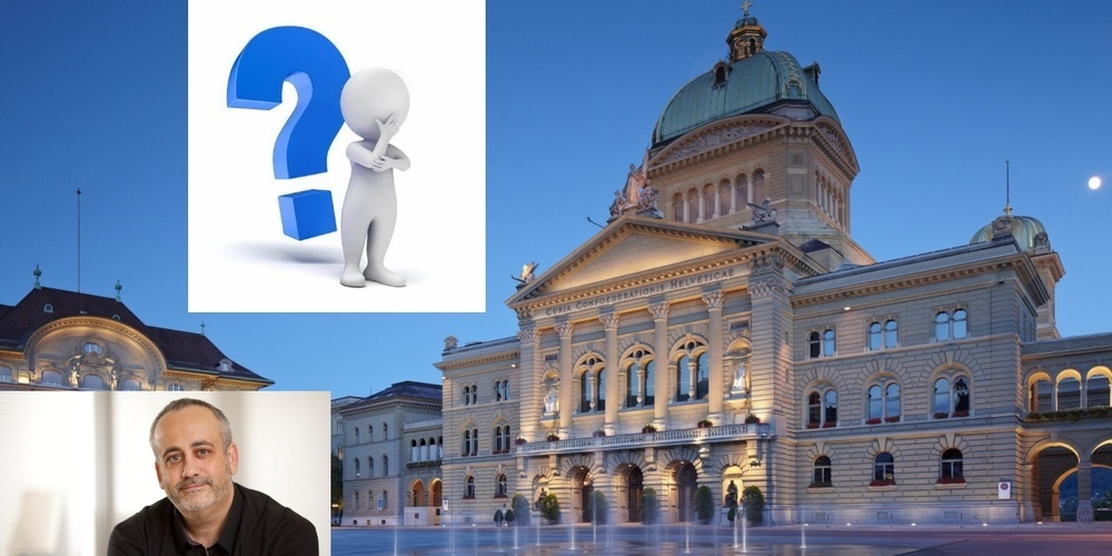 Bundeshaus in Bern, Fragen über Fragen, Stefan Millius, Chefredaktor «Die Ostschweiz».