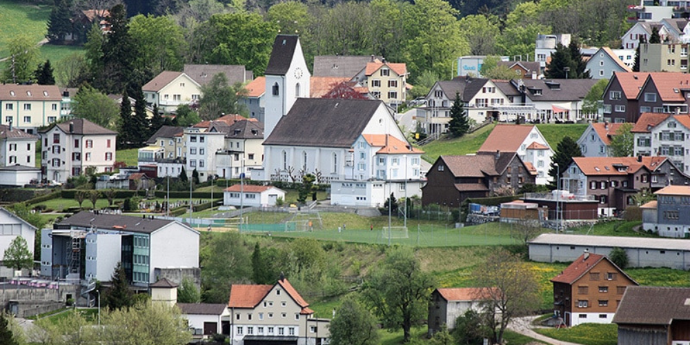 In Wolfhalden ist Wahlkampf.