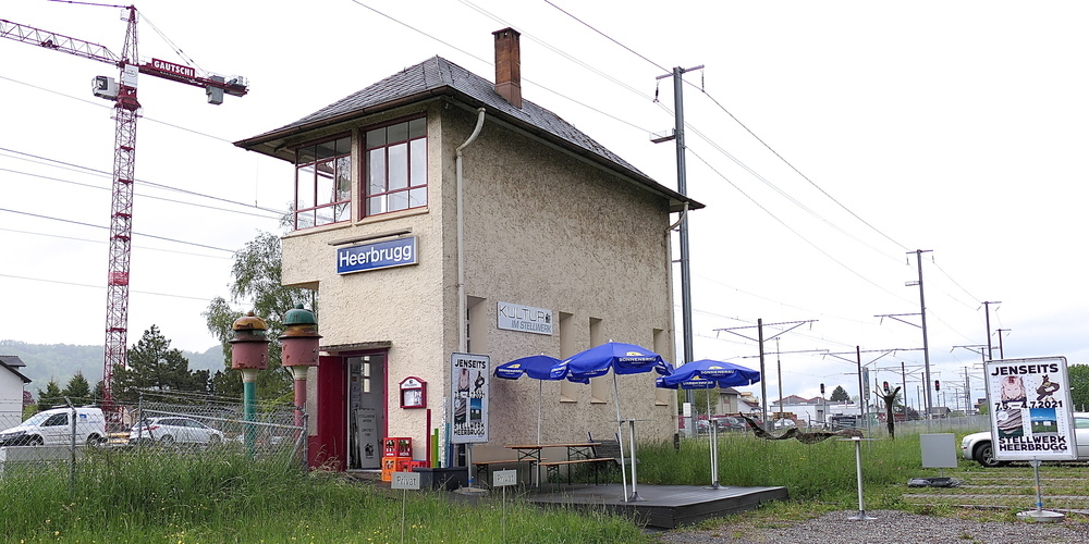 Das Stellwerk in Heerbrugg