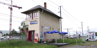 Das Stellwerk in Heerbrugg