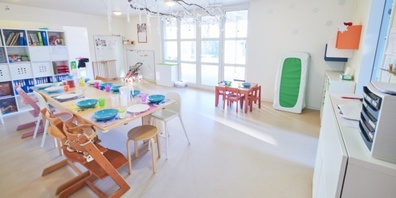 Zum Familienzentrum gehören unter anderem ein Hort sowie eine Kindertagesstätte.
