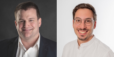 Bei der Ersatzwahl fürs Gemeindepräsidium von Kaltbrunn kommt es zum Duell zwischen Michael Helbling (l., FDP) und Sascha Semeraro (Die Mitte).