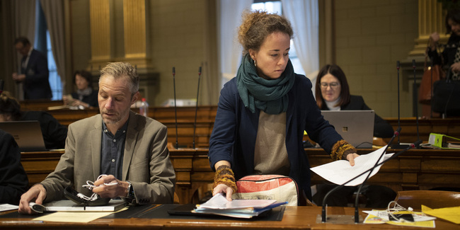 Statt Karin Hasler (vorne r.) wählte die bürgerliche Kantonsratsmehrheit Florian Kobler (vorne l.), der die Wahl aber nicht annahm. (Archivbild)