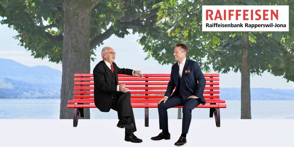 Rolf Rothenhofer, Präsident des Verwaltungsrats (l.) und Markus Jäger, Vorsitzender der Bankleitung