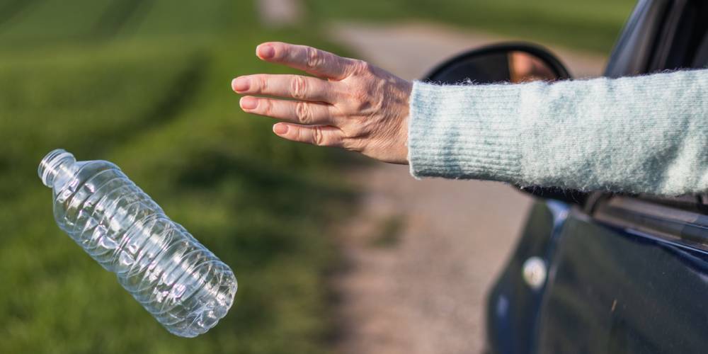 Was sind das nur für gedankenlose Menschen, die auf diese Weise die Natur verschandeln?