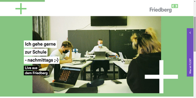 Passend zur Bekanntgabe des neuen pädagogischen Konzepts wurde am 10. Mai auch die neue Website aufgeschaltet.