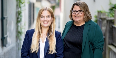 Sarah Parrini (l.) und Dagmar Dörig (r.) schreiben auf Linth24 zu rechtlichen Fragen aus dem Alltag.