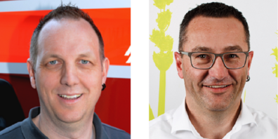 Björn Scheck (links) geht, Peter Zuberhühler übernimmt ad interim.