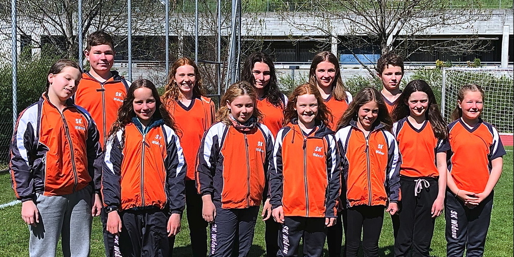 Die Schwimmer des Schwimmklubs Widnau, die bei den ROS-Nachwuchsmeisterschaften in Chur antraten.