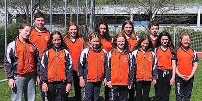 Die Schwimmer des Schwimmklubs Widnau, die bei den ROS-Nachwuchsmeisterschaften in Chur antraten.