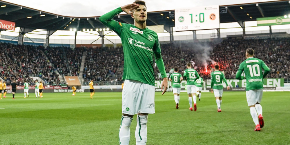Jubelt Betim Fazliji bald wieder für den FC St.Gallen?