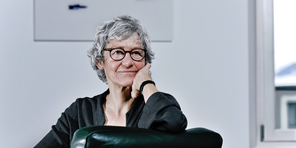 Barbara Bührer moderiert den Freitagstalk auch digital souverän. 