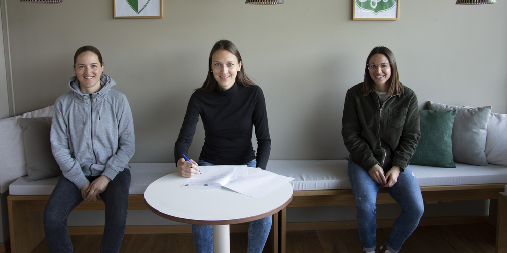 von links: Sandra Egger, Jana Brunner, Patrizia Willi