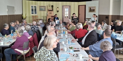 Beim KISS Kafi in Benken ging es nicht nur die Angebote der Nachbarschaftshilfe KISS Linth, sondern auch um das gesellige Miteinander.