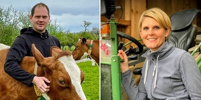 Alois Künzle aus Gossau und Irene Räss aus Andwil.