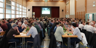 Die 53. Delegiertenversammlung des St.Galler Bauernverbandes (SGBV) fand kürzlich in der Benkner Rietsporthalle statt.