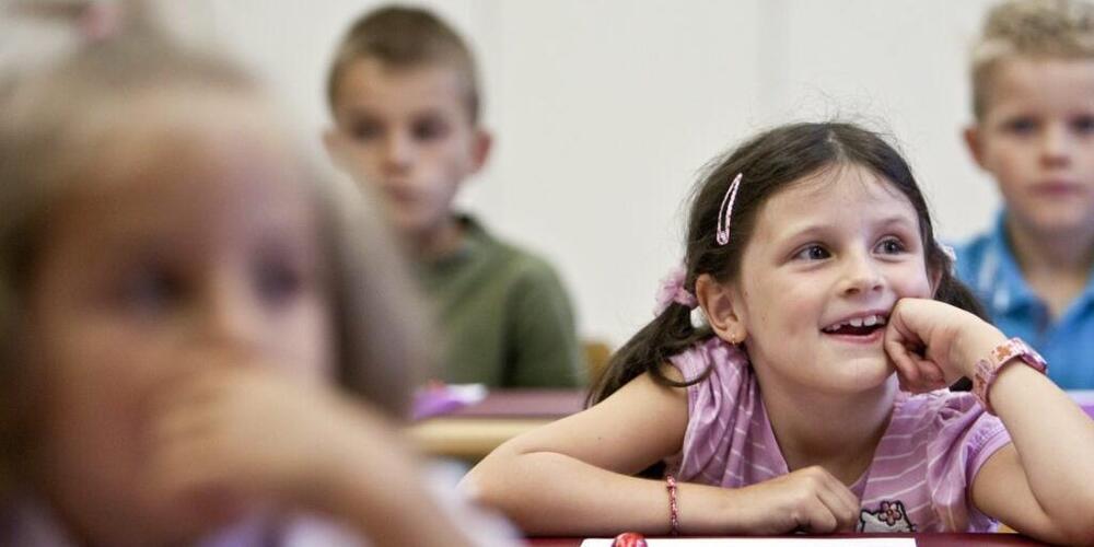 Das St.Galler Volksschulgesetz muss revidiert werden. Im Bild eine Klasse im Schulhaus Buchwald. (Archivbild)
