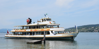 Die Schifffahrt der ZSG – hier vor der Insel Ufnau – hat ihren Preis, da sie vom Kanton Schwyz als reines Freizeitangebot gilt und daher finanziell nicht  unterstützt wird.