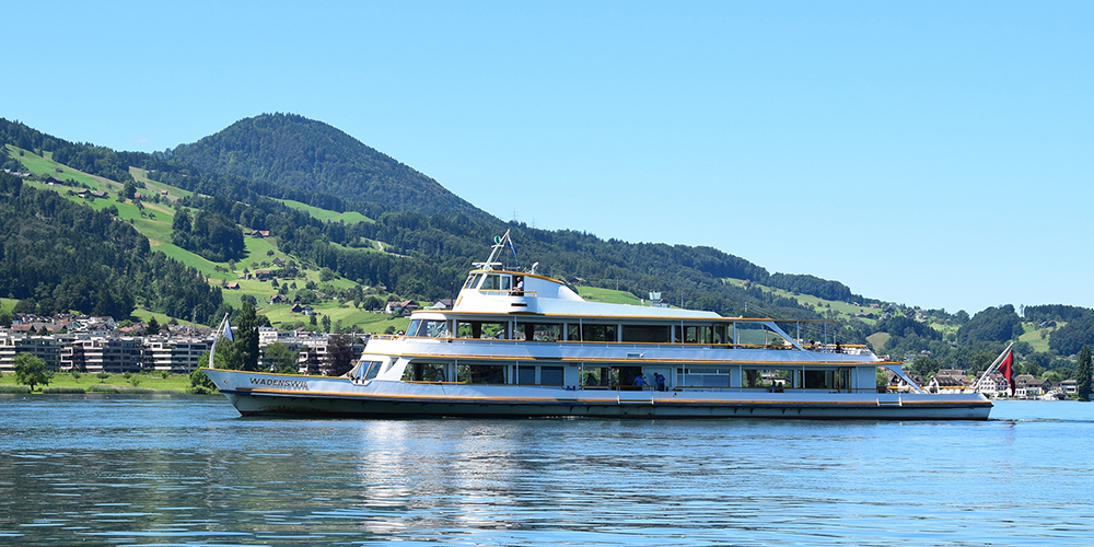Auf dem Obersee ist die ZSG nur noch für die Oberseerundfahrt am Wochenende und an allgemeinen Feiertagen unterwegs.