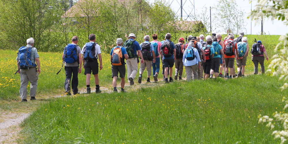 ZÄMEGOLAFE Grüningen bietet regelmässige Spaziergänge durch die Gemeinde.