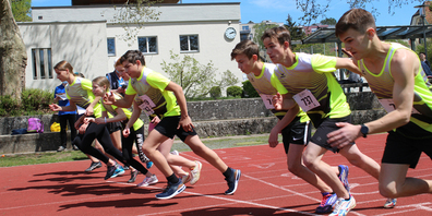 Bei den Schaffhauser Meisterschaften im Vereinsturnen Jugend war voller Einsatz angesagt.