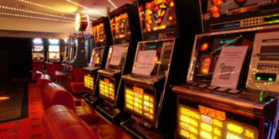 Kaum etwas los im Casino St.Gallen – und das trotz Regenwetter.