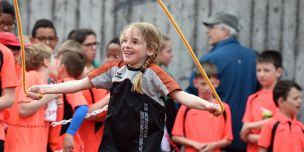 An den KSTV-Jugendturntagen wird im polysportiven Einzelwettkampf unter anderem Seilspringen auf dem Programm stehen.