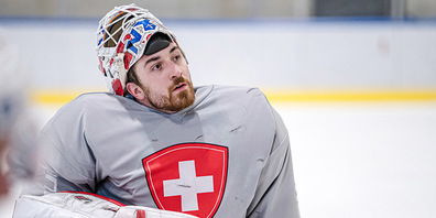 Lakers-Goalie Melvin Nyffeler gehört erstmals zum Schweizer WM-Team.
