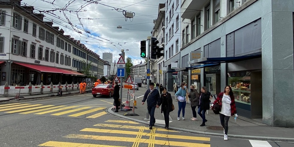 Selbst die Ampeln wünschen dem FCSG Glück
