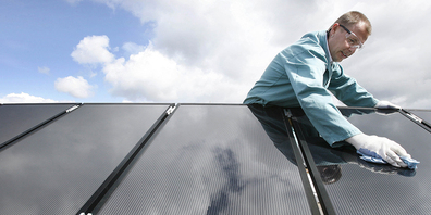 Eine saubere Sache: Photovoltaik gilt als nachhaltige Form der Energiegewinnung.
