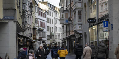 In der St. Galler Innenstadt ist der 1. Mai ein «Shopping Day». (Archivbild)
