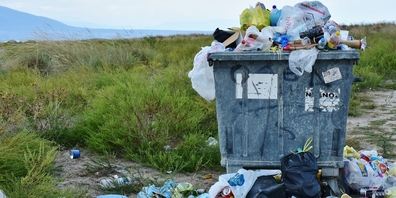 Der neu erschienene Bericht zur Abfallstatistik 2024 des Kantons St.Gallen weist einen Anstieg der Siedlungsabfälle aus. (Symbolbild)