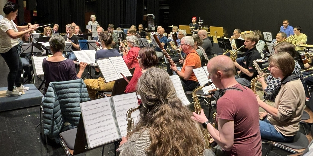 Noch wird fleissig für das Eidgenössische Musikfest geprobt.