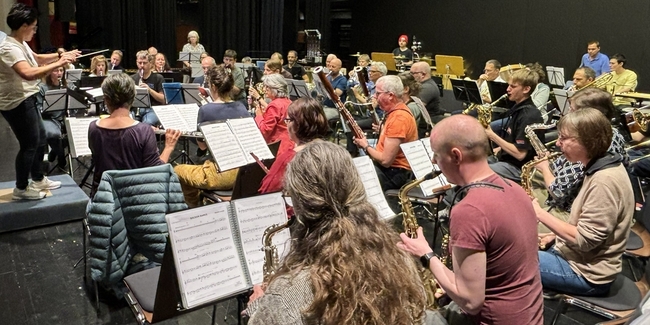Noch wird fleissig für das Eidgenössische Musikfest geprobt.
