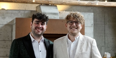 Maximilian Pistor (l.) und Fabian Leu. Trotz bester Küche müssen Sie ihr Restaurant schliessen. 