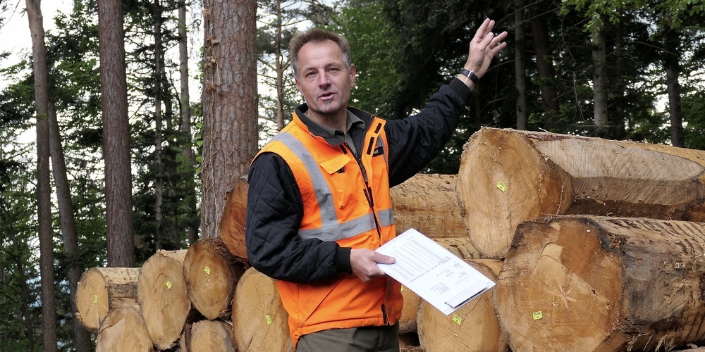 Förster Josef Benz von der Rheintal Forst AG: «Der regionale Gedanken sollte viel stärker gelebt werden»