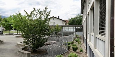 Schulhaus Herrenacker in Uznach. (Archivbild)