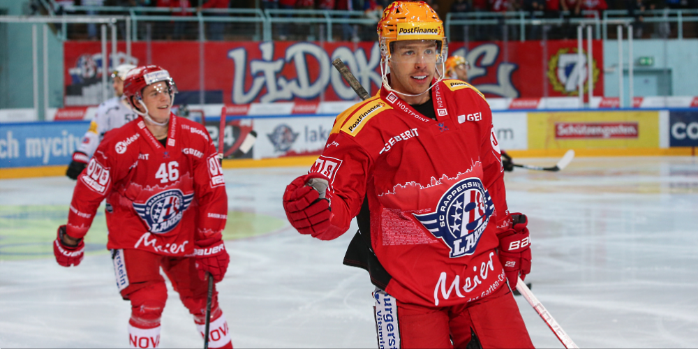 Kevin Clark konnte auch in Genf zweimal jubeln, aber sein Team hatte gegen Servette-Genf keine Chance. (Archivbild vom 16.11.2019, Foto: Tom Oswald)
