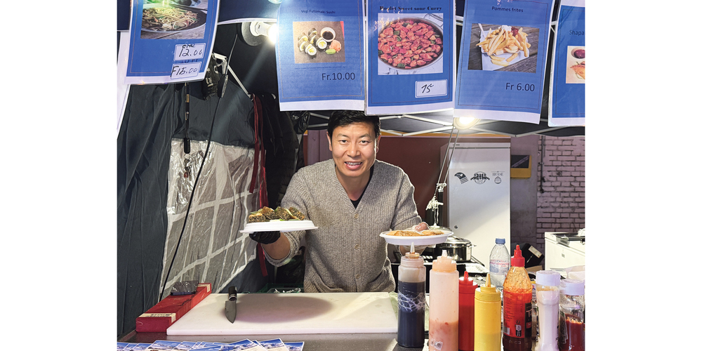 Yeshi Khotsi ist mit seinem neuen Restaurant «Himalaya Soul Kitchen» aus Neuhausen ebenfalls am Street Food Festival vertreten.