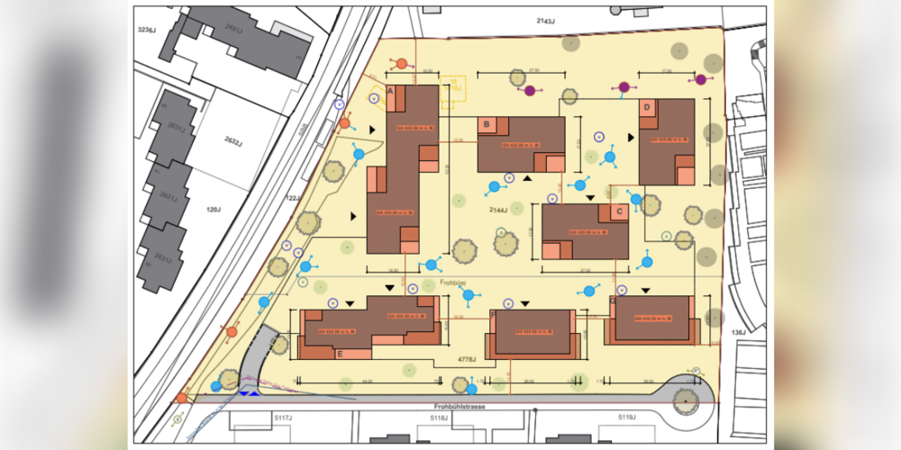 Sondernutzungsplan «Überbauung Frohbühl II».