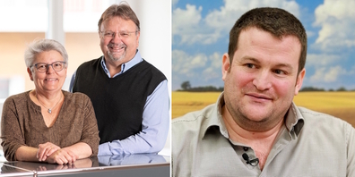 (v.l.) Rita und Kurt Rosenast-Gmür sehen in Michael Helbling den passenden Kandidaten für das Kaltbrunner Gemeindepräsidium.