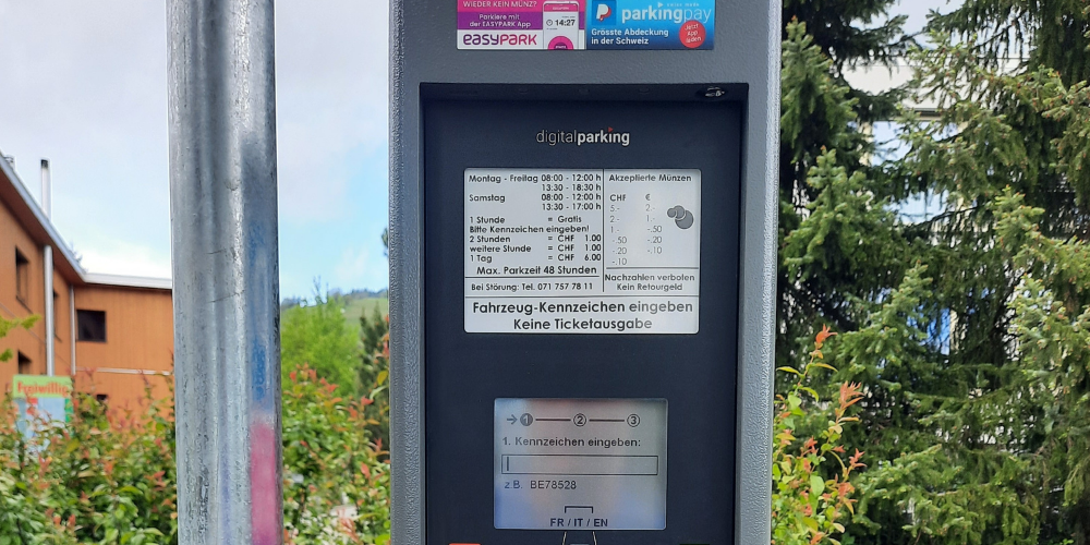Neuer Parkautomat