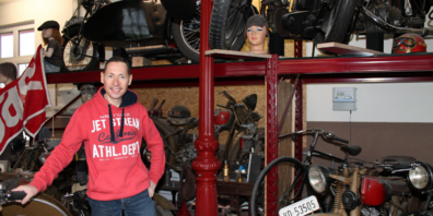 Josef Wüst eröffnet am Samstag, 18. September 2021, sein Motorradmuseum am Stickerweg in Oberriet. Von 11 bis 17 Uhr sind alle Interessierten zu einem Besuch eingeladen. 