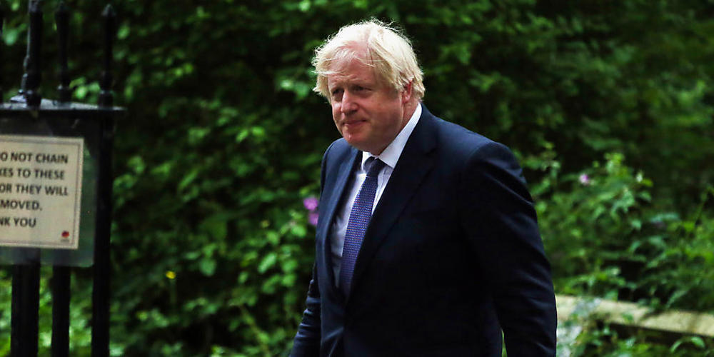 Boris Johnson nimmt an einem Pilotprojekt teil, das tägliche Tests anstatt Selbstisolation vorsieht. Foto: Tayfun Salci/ZUMA Wire/dpa